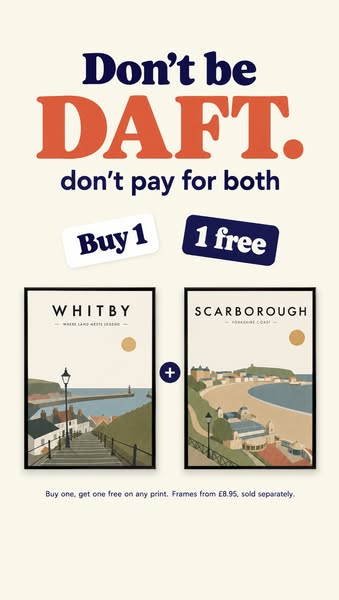 Buy one, get one FREE