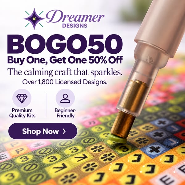 5D Diamond Painting Kits - Full Drill Diamond Art | Dreamer Designs™