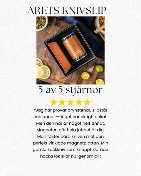 Vassare knivar på under 2 minuter har aldrig varit enklare!