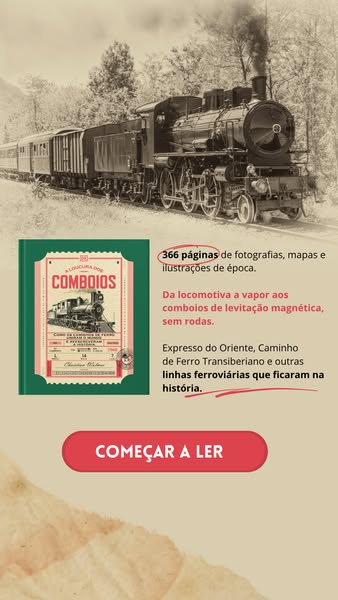 O melhor presente para os amantes de comboios