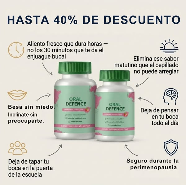 Recupera la confianza con un aliento fresco.