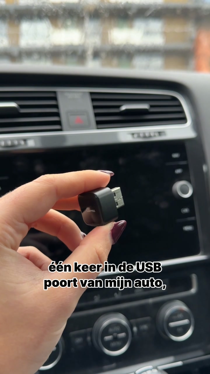 Upgrade je auto met draadloze CarPlay en Android Auto