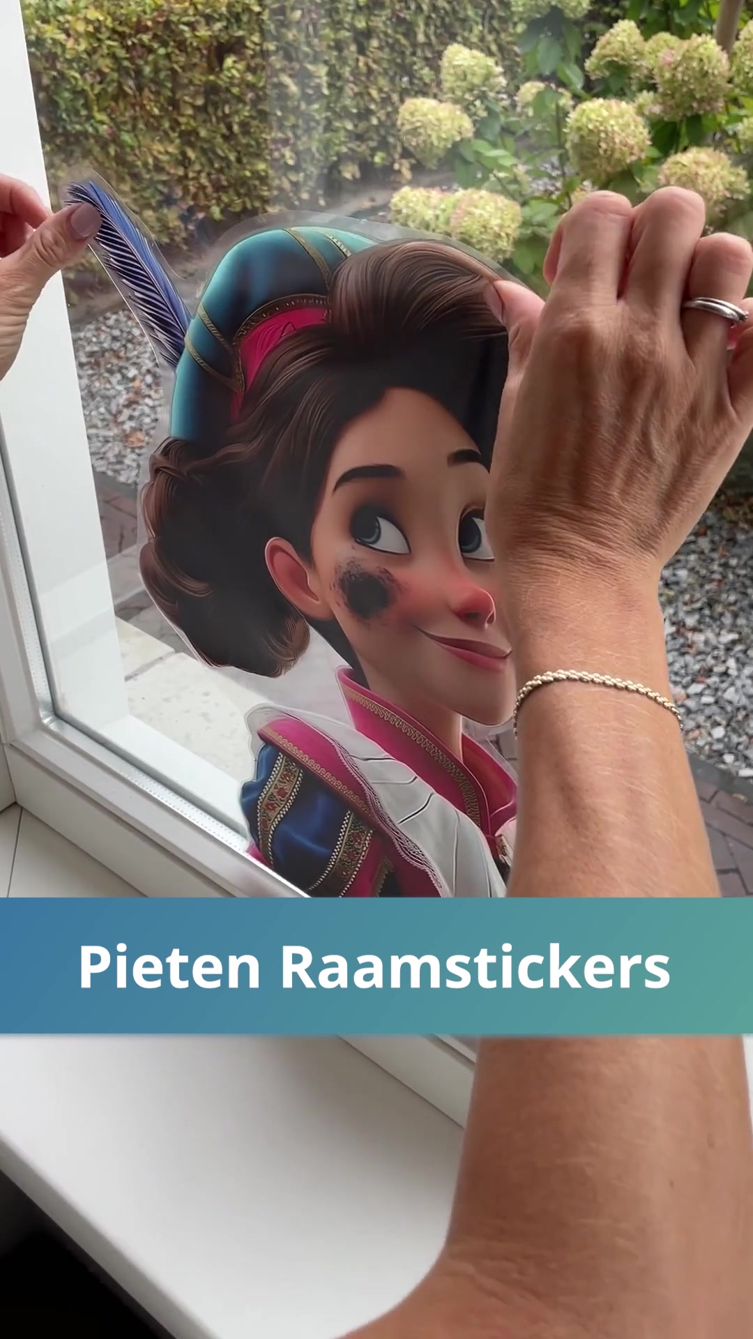 Bestel Sinterklaas raamstickers