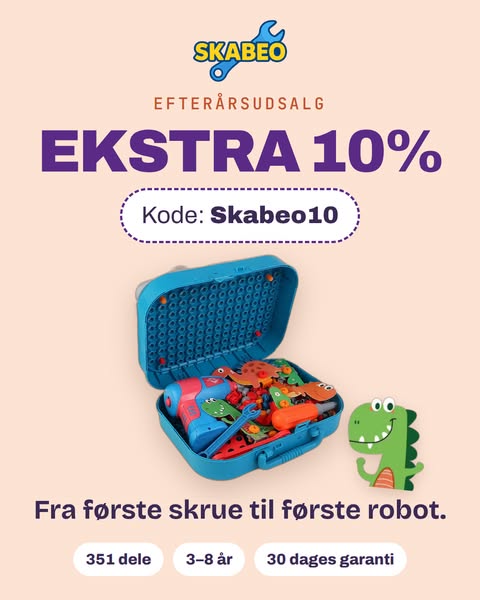 351 dele til små byggemestre
