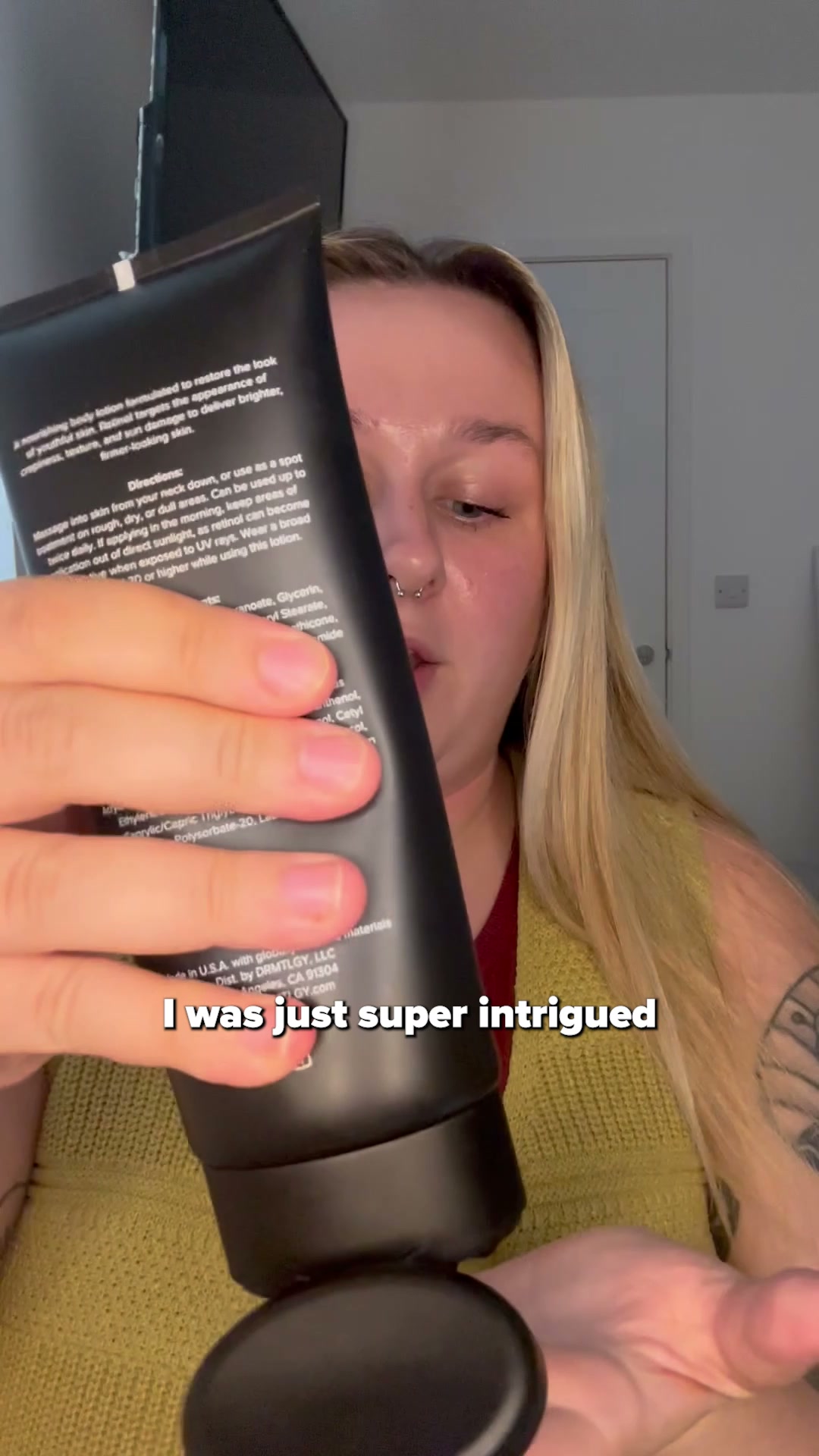 Firm + Hydrate: Retinol Body Lotion That Enhances Elasticity