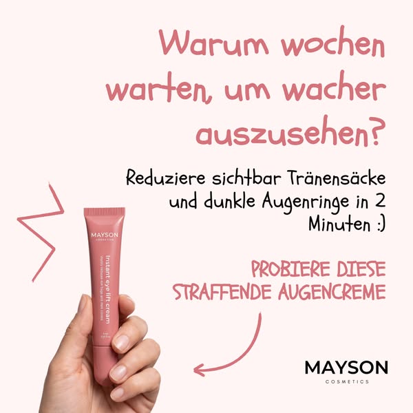 Neues Produkt! Code MAYSON für 15% Rabatt