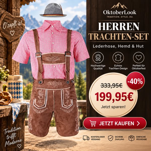 Trachten-Set jetzt -40% sichern