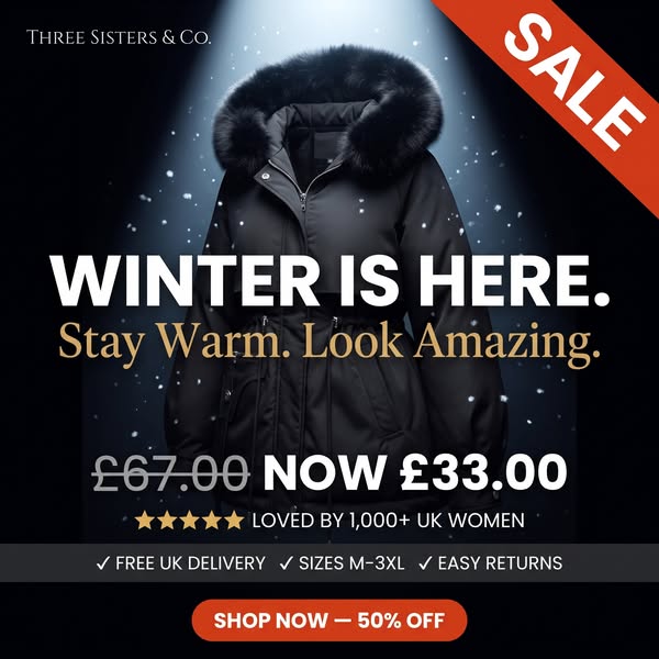 The Coat That Finally Keeps You Warm AND Keeps Your Shape - 50% Off