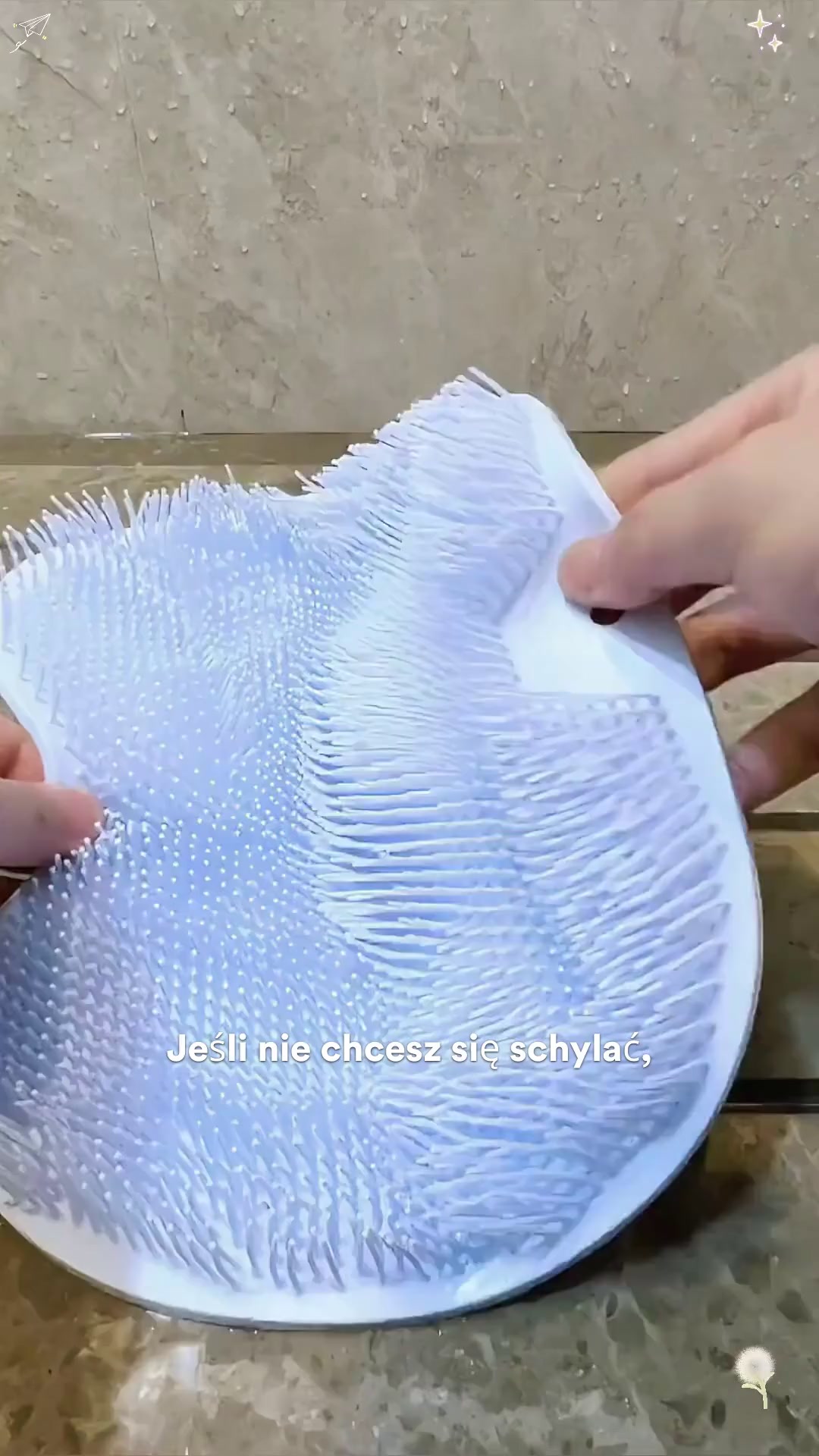 Relaksujący peeling do stóp