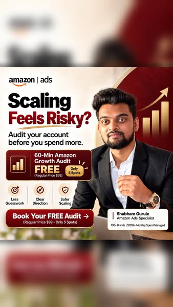 Book Your FREE Amazon Growth Audit