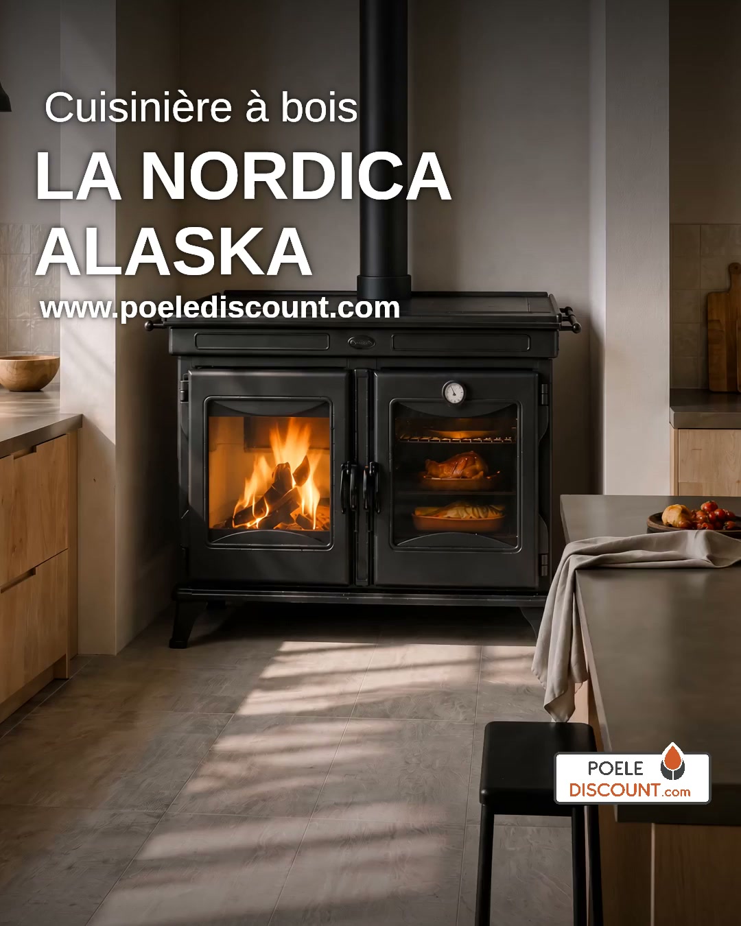 Cuisinières bois ou granulés au meilleur prix !