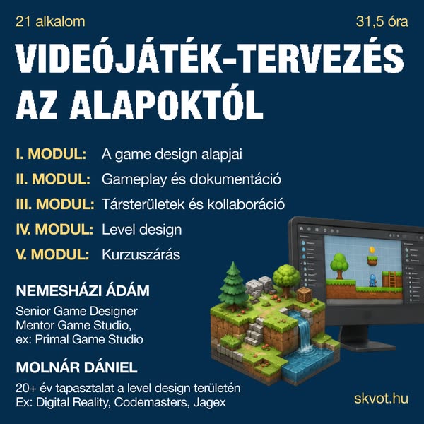 Tervezd meg a saját videójátékod!