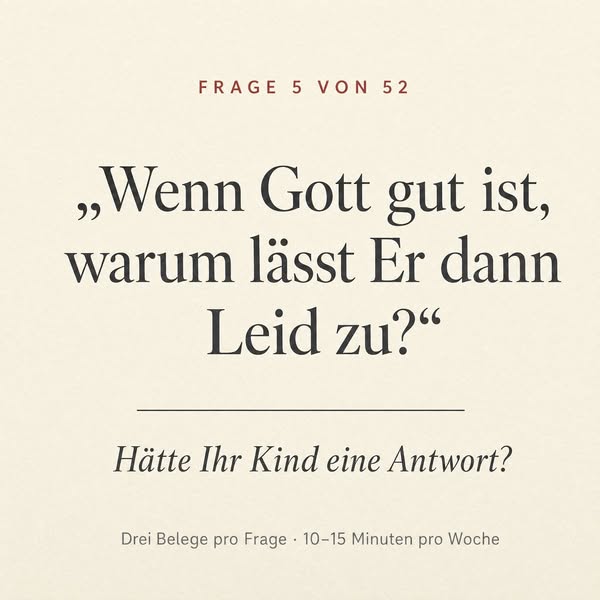 So legen Sie das Fundament, bevor der erste Zweifel kommt