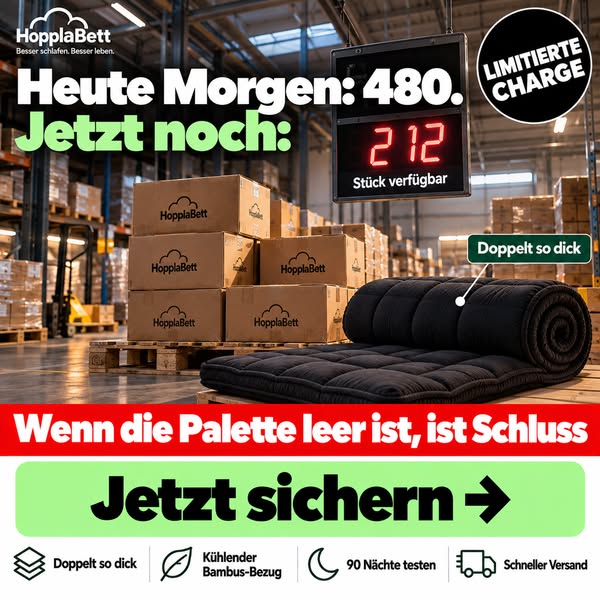 Viermal ausverkauft. Charge 5 ist da.