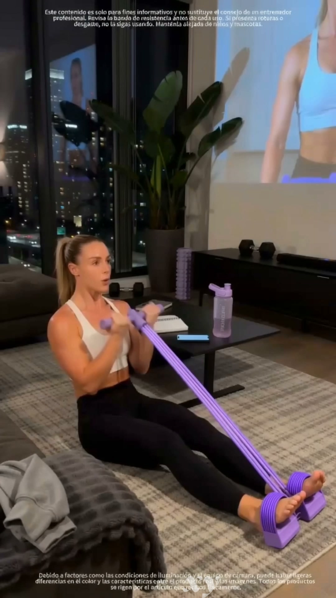 Last Day Special Price £8.99!!Multifunction Pedal Resistance Band Trainer – Portable Foot Pedal Fitness Equipment for Home Gym
