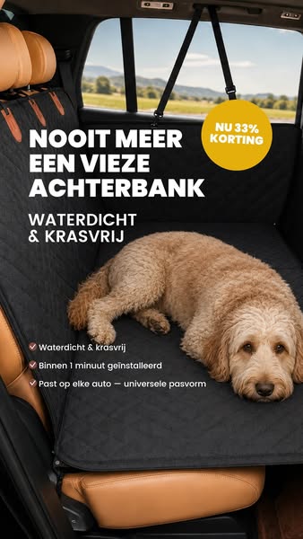 Nooit meer een vieze achterbank