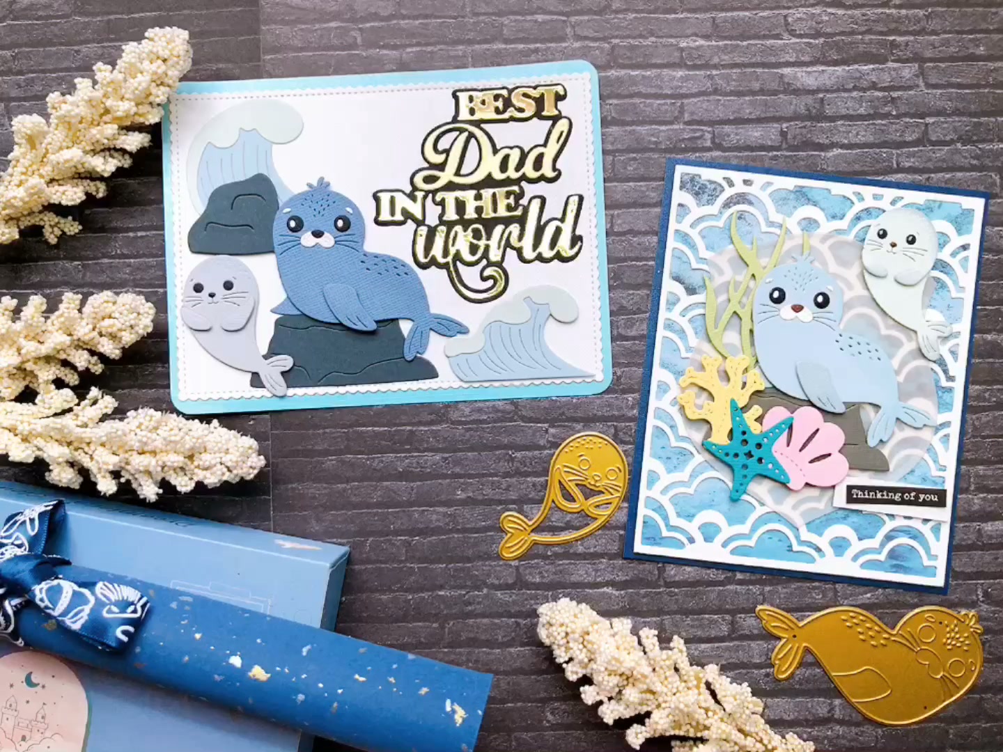 Cute Seal Metal Cutting Dies
