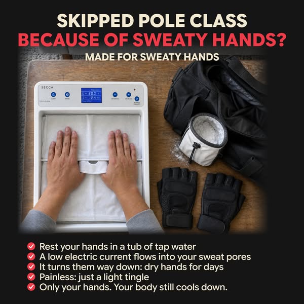 Dry grip, without gloves.