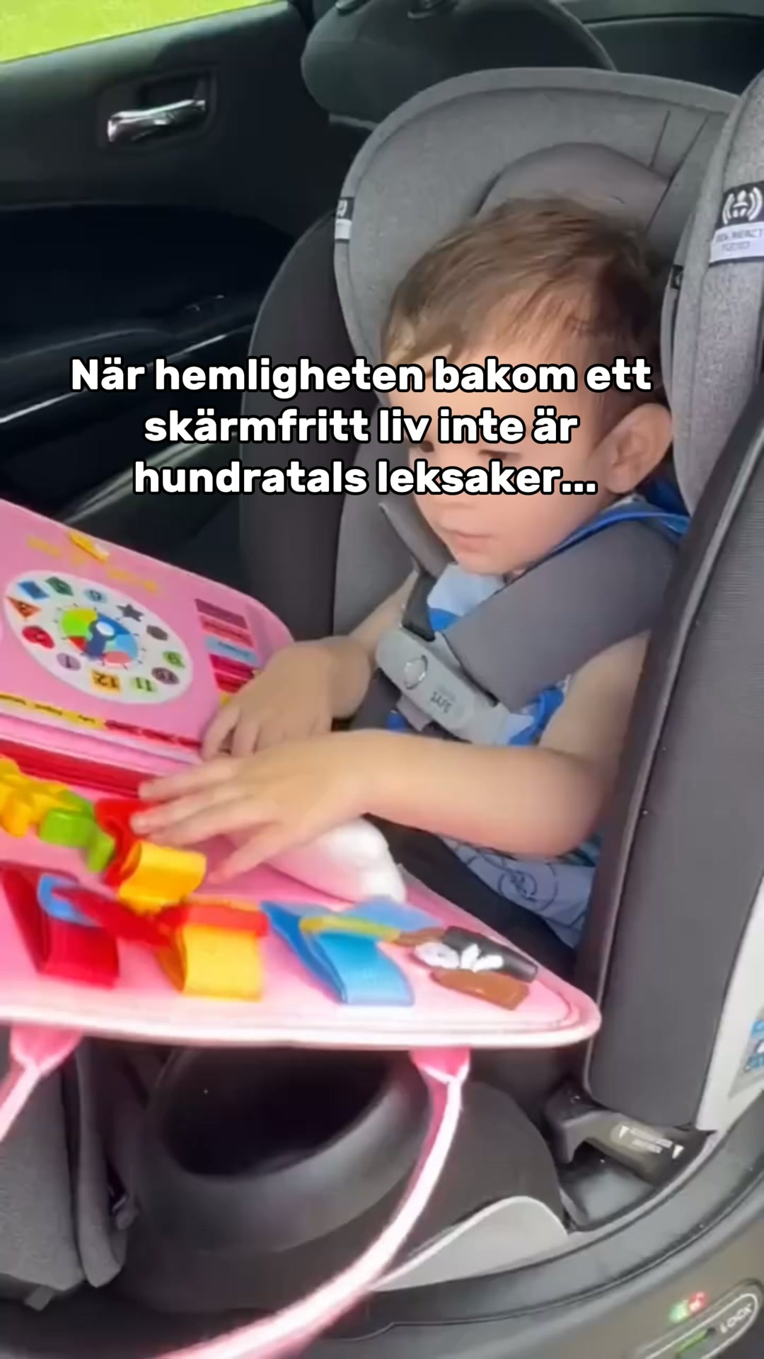 Lugnare bilresor utan iPad