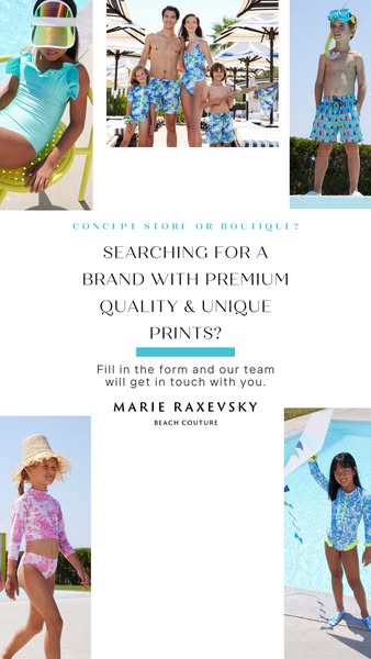 Collaborate with Marie Raxevsky Beach Couture