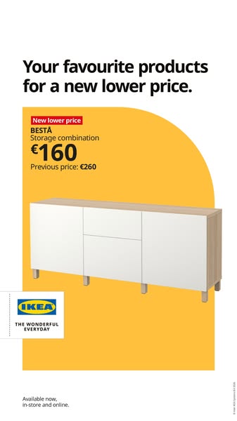 Your favourite products for a new lower price.