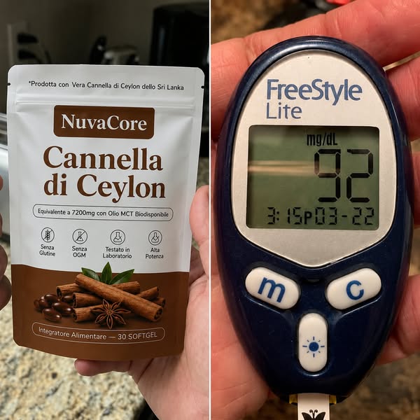 Cannella di Ceylon equivalente a 7200mg con olio MCT