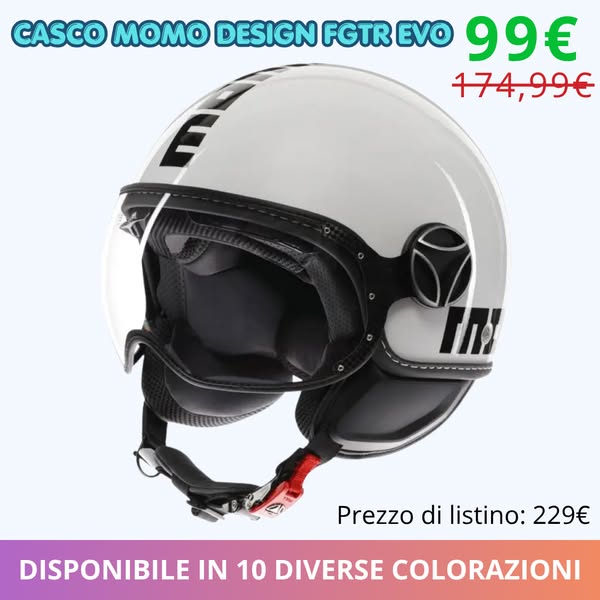 Casco Momo Design: Vari Colori Disponibili
