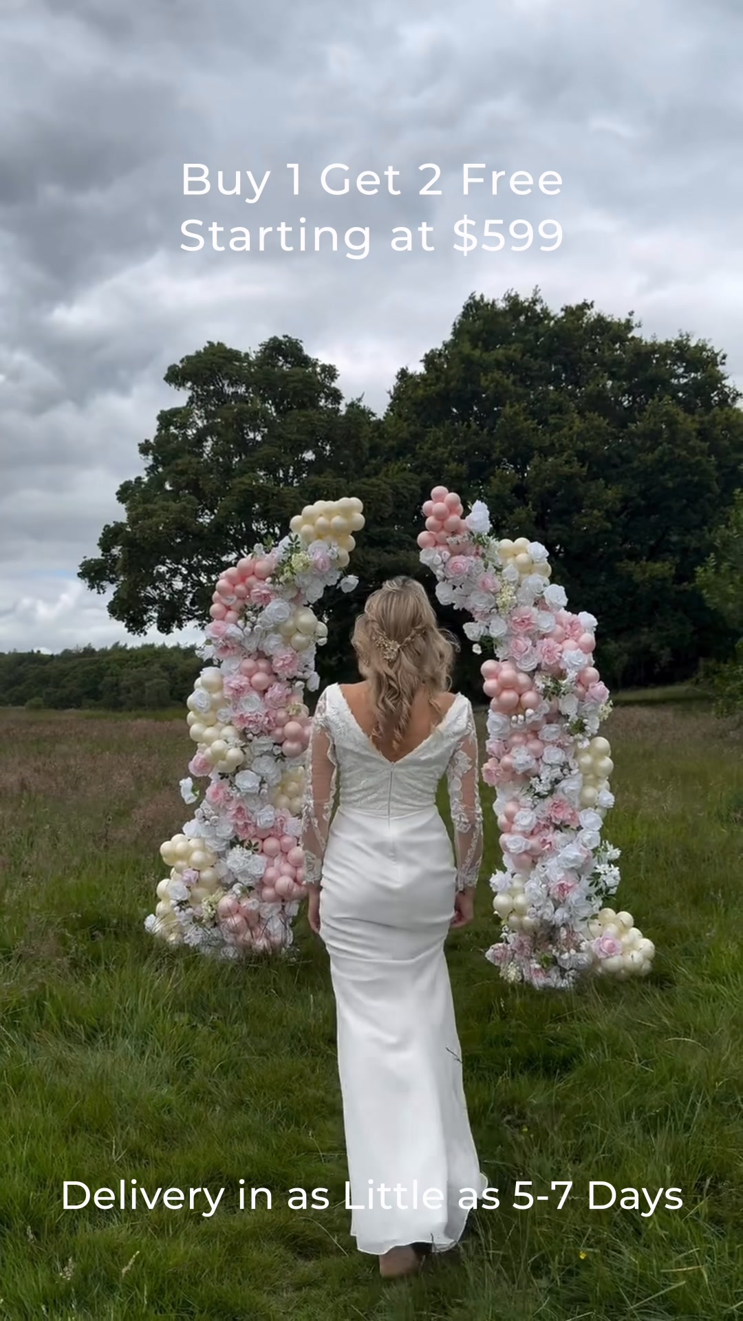 BUY 1 GET 2 FREE-$599 Get 3 Flower Walls