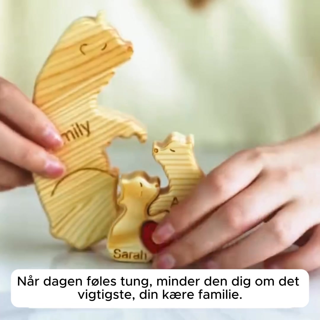 Hold familien tæt på hjertet