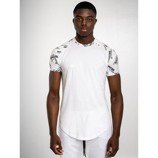 MagicBee Raglan Detail - White