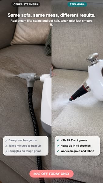 33% OFF + Free UK Shipping - Chemical-Free Deep Clean, Instantly.
