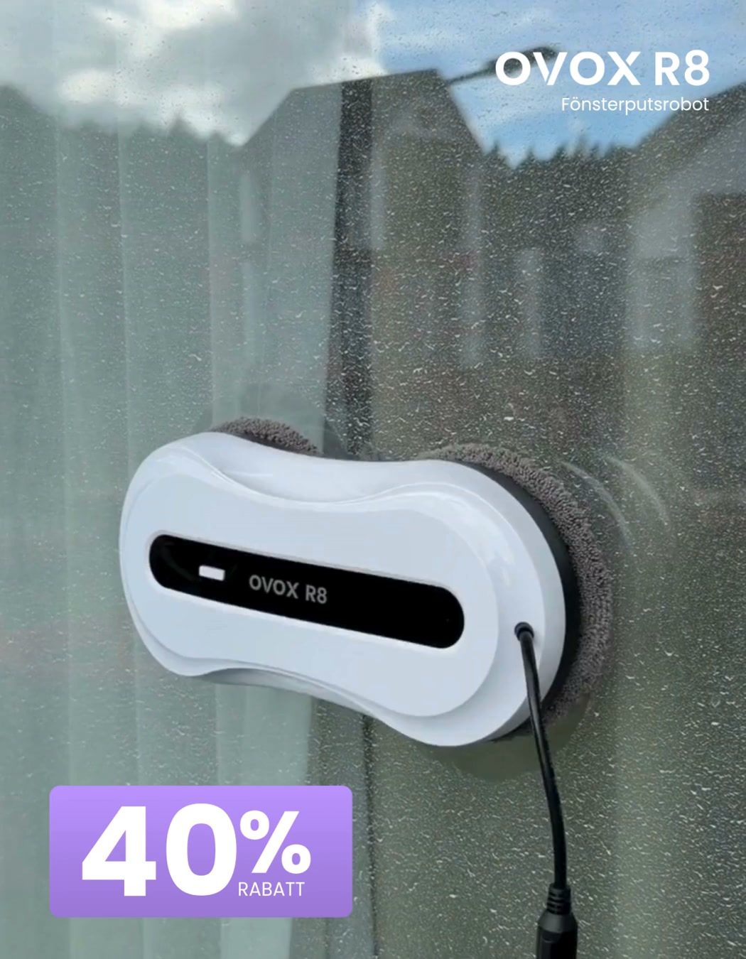 40 % + fri frakt