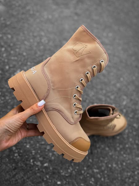 Buty damskie workery OLAVOGA PASSION camel