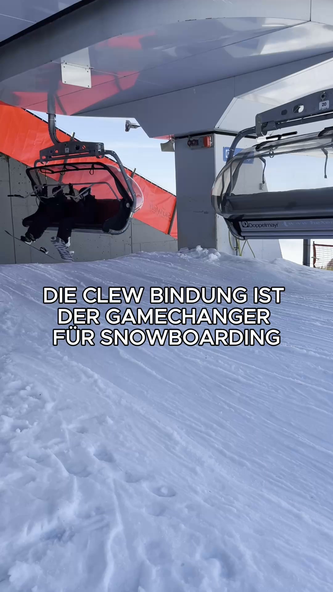 Aus dem Lift. Einklicken und los!