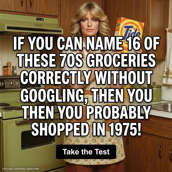 Household Brands Of The 70s Trivia