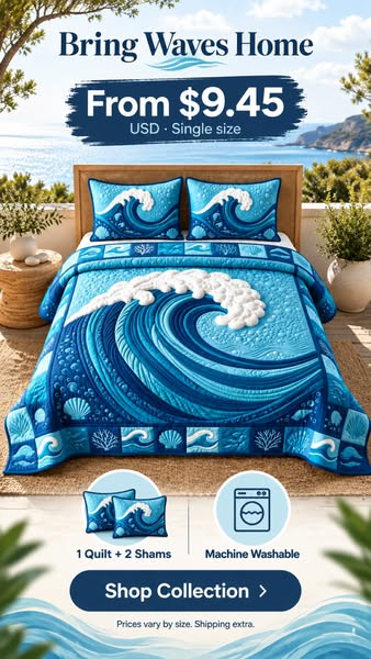 3-Piece Quilt Sets From $9.45