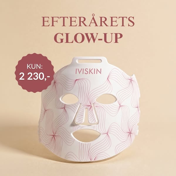 Få 30 % rabat på IVISKIN LED-masken!