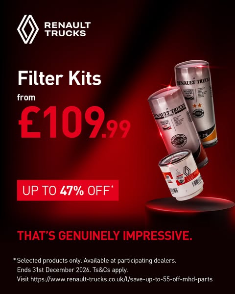 Anúncio de Renault Trucks UK