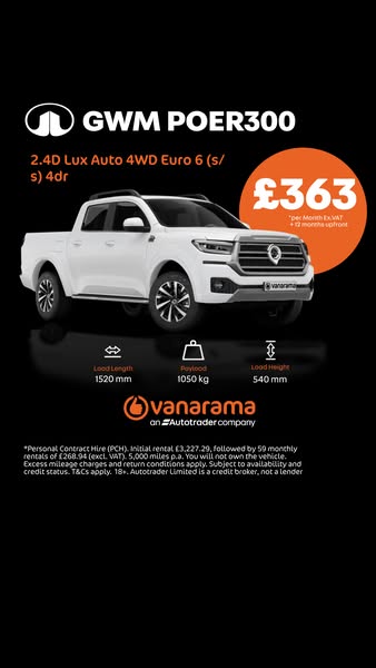 Our best value van deals