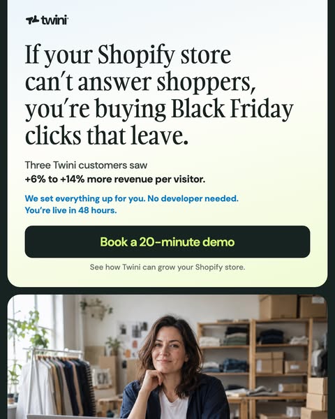 Answer shoppers, sell more