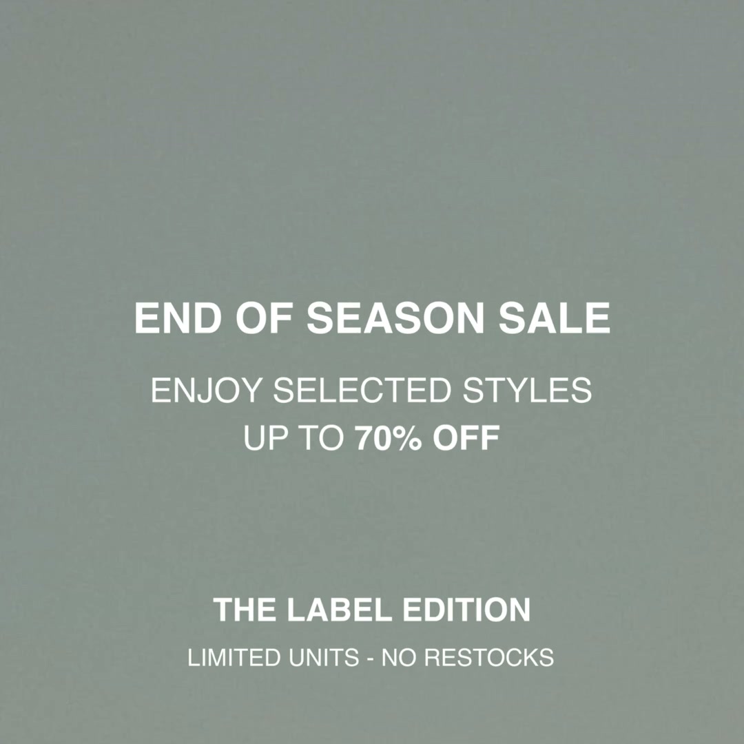 End of Season Sale