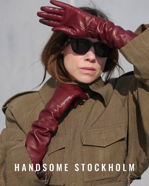 Schwedische Designerhandschuhe