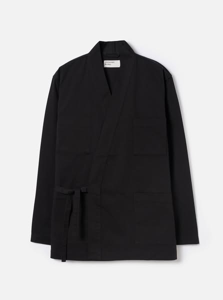 Black Twill Kyoto Work Jacket