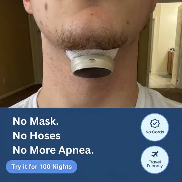 72 apnea events an hour Zero. Simple.
