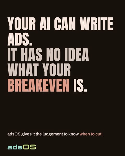 Ads are easy. Judgement is rare.