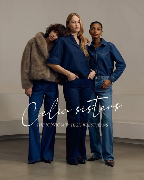 Celia Sisters | Discover the iconic mid-high waist jeans | Official Garcia webshop