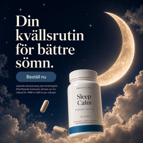 Naturligt lugn före läggdags