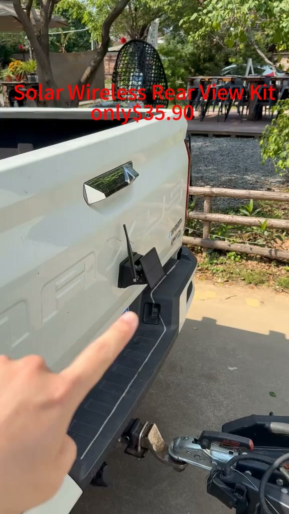 $35 solar rear view camera with night vision for your truck & RV