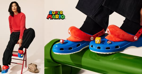 Super Mario x Crocs