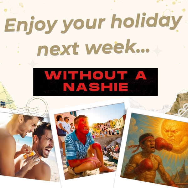 Take ONE Nashie instead of BULK sunscreen